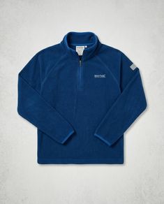 Regatta Great Outdoors blue fleece - quarter zip