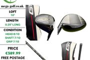 Titleist GT3 Driver / 10 Degree / Project X Titan 6.0 60g Stiff