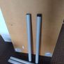 4x IKEA Adils legs + white table top Image 7
