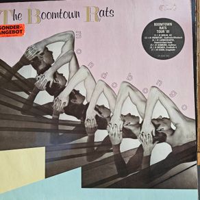 Boomtown Rats, Mondo Bongo German LP with inner and 2 x posters
