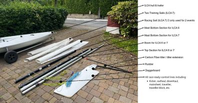 ILCA / Laser Sailing Dinghy - Complete Package
