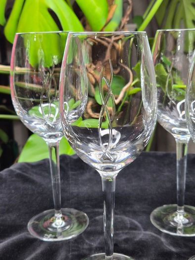 John Rocha Waterford Crystal Wine Glasses Set of 4 Signature Cut