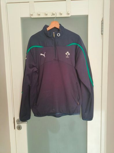 Vintage Puma Ireland Rugby IRFU fleece training top