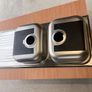 Kitchen sinks. Stainless steel Italian branded Image 2
