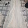 Zara long lace detail skirt Image 6
