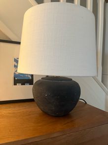 Neptune Herstal  lamp base and Lucile shade