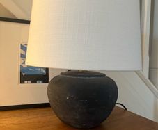 Neptune Herstal  lamp base and Lucile shade