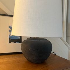 Neptune Herstal  lamp base and Lucile shade