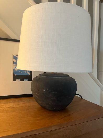 Neptune Herstal  lamp base and Lucile shade