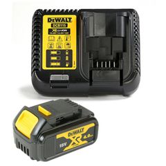 Dewalt 18v Dcb182 4ah Battery & Charger Bundle