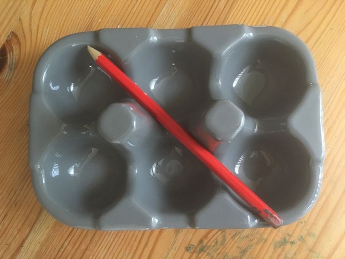 Industrial-Coloured Egg Holder