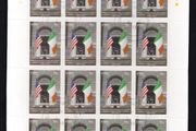 2011 Ireland 50th Anniversary of the American Chamber of Commerce Commemorative Stamps Plate 1A1A1A1A Fine CDS Used with Dublin cancel of 3rd February 2011 (First day of issue) on envelope extract