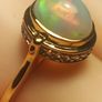 Rare Ethiopian Welo Opal Ring Image 2