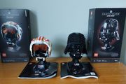 Lego Star Wars - Darth Vader &amp; Luke Skywalker Helmets