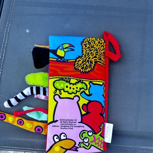 jollybaby soft book Brand New Silly Tails