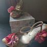 Belen Donate floral wedge shoes (free postage) Image 8