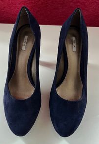 Geox Navy Suede Shoes