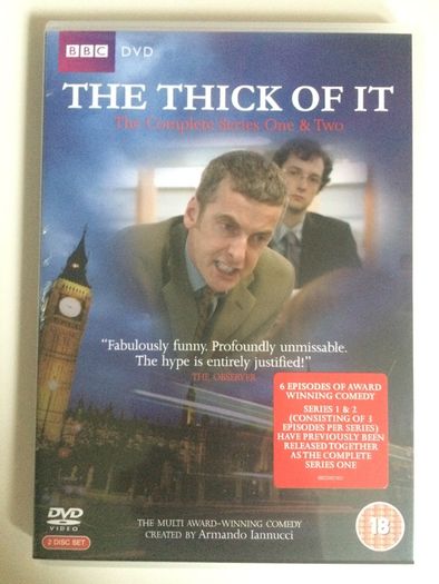 The Thick Of It - Series 1-3 + Specials (2005-2009) Peter Capaldi [DVD TV Boxsets]