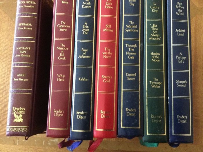 Books - Vintage Readers Digest X 7