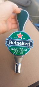heineken tap handle,30 euros posted used very,good condition ,great advertising,price includes post to anywhere in ireland thank you.see condition, take as is.if buyer collects cheaper.standard size.