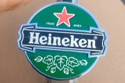 heineken tap handle,30 euros posted used very,good condition ,great advertising,price includes post to anywhere in ireland thank you.see condition, take as is.if buyer collects cheaper.standard size.