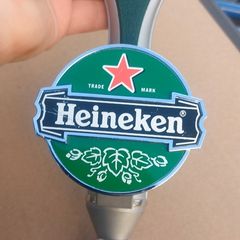 heineken tap handle,30 euros posted used very,good condition ,great advertising,price includes post to anywhere in ireland thank you.see condition, take as is.if buyer collects cheaper.standard size.