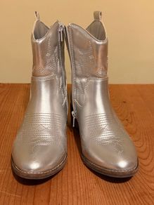 Next silver cowboy boots