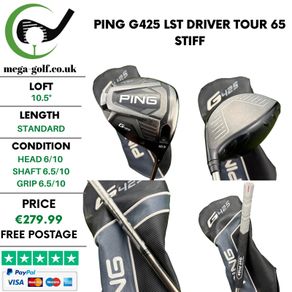 Ping G425 LST Driver / 10.5 Degree / Tour 65 Stiff