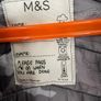 M&S Boys Black Puffer Jacket (Age 9-10) Image 3