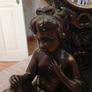 Vintage Cherub Mantel Clock by Academy Image 7