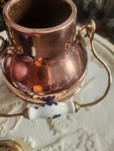 vintage brass and copper