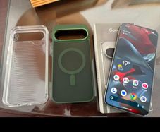 Google Pixel 9 Pro XL 256gb Haze, boxed in excellent condition