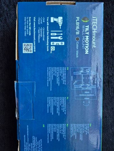 TV Wall mount up to 43"