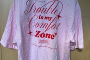 Zara women in pink M