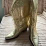 Gold Tassel Cowboy Boots Image 2