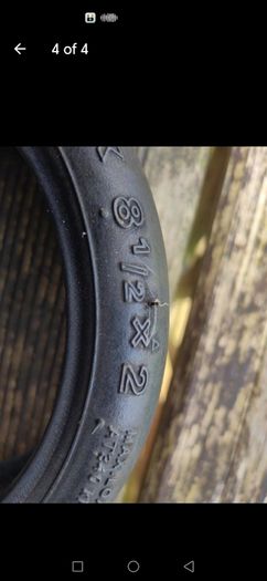 8.5" electric bike tyres