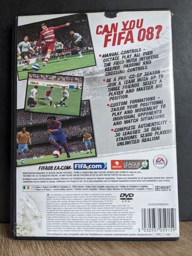 FIFA 08 - PS2 complete in box