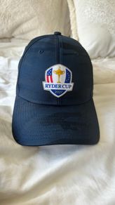 Ryder Cup 2027 Adare Manor Cap- Limerick Ireland- Navy Camo, Mint Condition