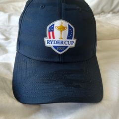 Ryder Cup 2027 Adare Manor Cap- Limerick Ireland- Navy Camo, Mint Condition
