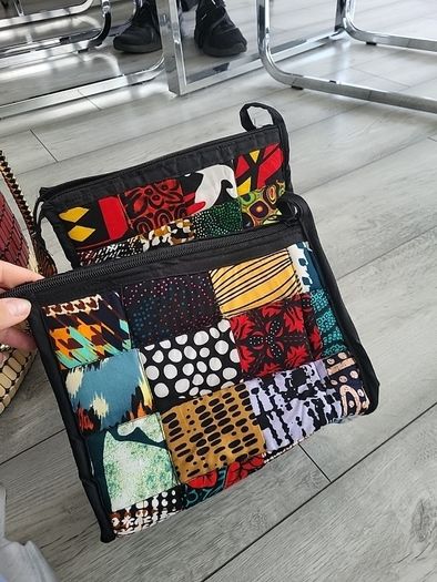 handmade cosmetic bag