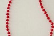 Classic Red-Beaded Necklace