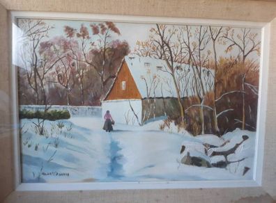 Oil Painting By Hilda Mcdonagh