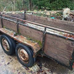 twin axle trailer