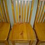 Wooden Dinning Chairs (x3) Image 3