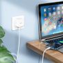 Type C Wall charger C91B Founder PD20W UK set with cable (HOCO) Image 5