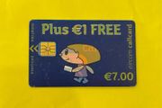 Card 1292 Simply Talk E7 + E1 free Gemplus Simply Talk 5pounds Front Overprint