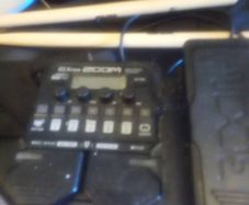 Zoom c1x four effect pedal