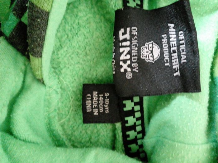 Minecraft hoodie (9-10 yrs)