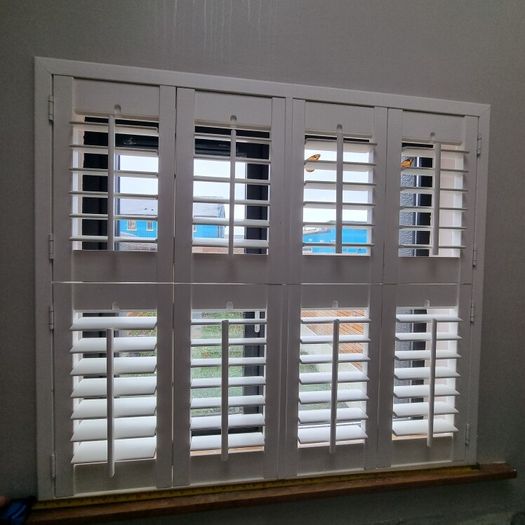 wooden window shutters