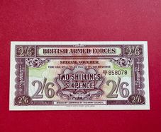 Great Britain  2/6 Two Shillings & Sixpence  1959.  2nd. SERIES Pick M19b ( Uncirculated )